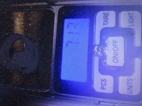 Masivní prsten Swarovski krystaly-plněné zlato, váha 7.13g - 4