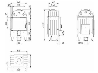 Krbová vložka Defro home INTRA SM Opti - 4