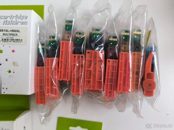 Canon CLI-551 Bk, C,M,Y + PGI-550Bk multipack kompatibilní - 4