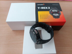 NOVÉ Chytré hodinky Amazfit T-Rex 2, Ember Black, černé... - 4