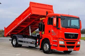TŘÍSTRANNÝ SKLÁPĚČ + HYDRAULICKÁ RUKA MAN TGS 18.320 EURO4 - 4