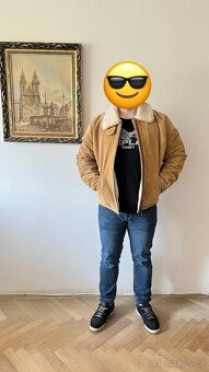 Panska bunda z pravé kůže – Milan Leather – vel. 42 (UK 14) - 4