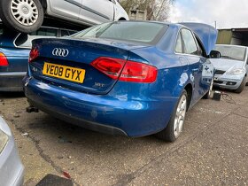 Audi A4 B8 2009 CABB JJF barva LX5V náhradní díly 1,8 TFSI - 4
