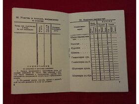 ruská sovětská vojenská knížka rkka ra ww2 - 4