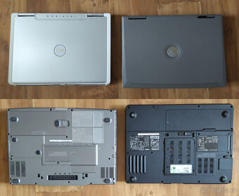 Retro notebooky DELL INSIRON a DELL LATITUDE - 4