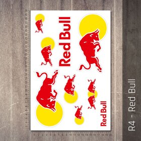 Samolepky KTM+RedBull Arch 20x30cm - 4
