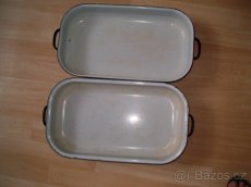 Starší věci do kuchyně, nůž, pekáče, dřevěný váleček atd. - 4