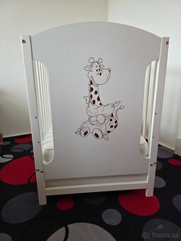 Dětská postýlka 120x60cm se šuplíkem - 4