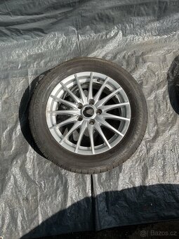 Celá ALU kola ALFA s pneu GOODYEAR - 4