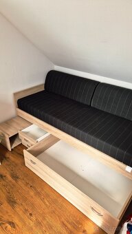 Válenda / gauč/ postel víceúčelová velký úložný prostor - 4