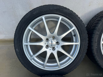 225/45R17 zimní sada alu kol 7x17 5x98 ET40 FIAT ALFA - 4