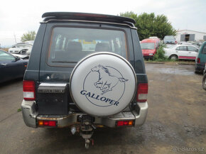 HYUNDAI GALLOPER - 2.5 tdi díly - 4