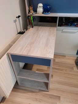 Chytrý dětský/studentský pokoj pro 2 sourozence - 4