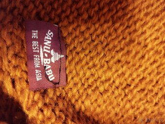 PONČO teplé Zn.SANU BABU - NOVÉ - 4