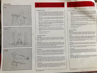 Multifunkční hrazda do dveří BRUCE LEE Power Utility - NOVÁ - 4