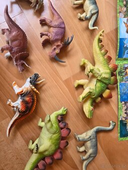 Střední dinosauři 12ks + pexeso - 4