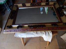 Zrcadlo dřevěné - 4