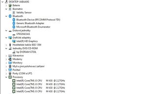 HP ProBook 6540b,proc.i5,Win 10,HDD 320GB,RAM 4GB,15.4 palců - 4