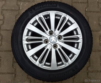Alu kola originál Peugeot 208 4x108 R16 KRÁSNA SADA - 4