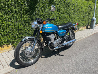 Suzuki T500, r.v. 1975 s TP - 4