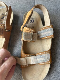 Kožené sandály Baťa vel 35 unisex nove - 4