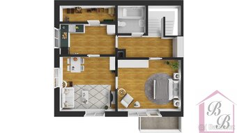 Prodej rodinného domu 6+2 se zahradou, Němčice, okres Mladá - 4
