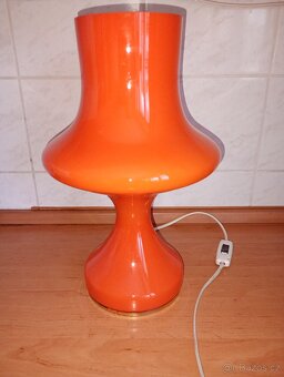 Oranžová retro lampa - 4