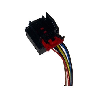 Levé zpětné zrcátko modrá LZ5A Audi A4 B8 8K r.v. 2010 - 4