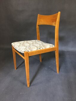 Jídelní retro židle - 4 kusy - Možné ihned použít - 4
