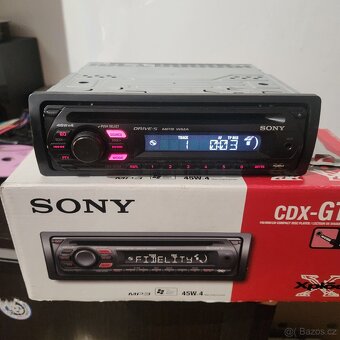 SONY CDX-GT23 CD MP3 AUX AUTORADIO - 4