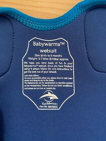 kojenecký NEOPREN, overal,neoprenové plavky 62/68/74 - 4