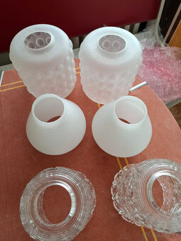 Prodám stolní lampičky,stínidla,nový lustr - 4