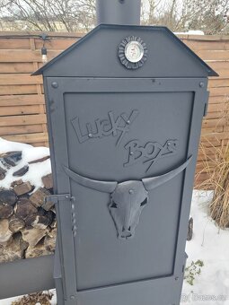 Zahradní udírna plechová-kovová - 4