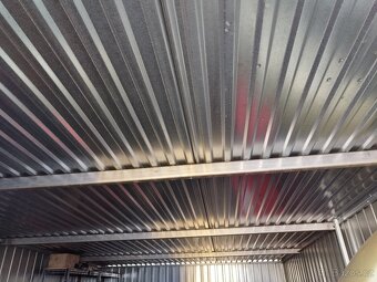 Plechová garáž,bouda,zahradní domek 3 x 5 m - 4