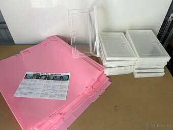 Organizér na boty s dvířkami 20-24ks - různé druhy - 4