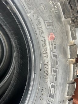 Bf Goodrich mud terrain 255/75 17 nové - 4