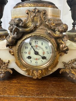 Starožitné figurální hodiny (135055) - 4