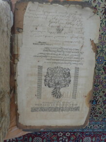 Stará kniha - z 16.století - 4