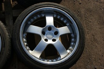 R18 alu kola limcova 5x112 limec cca 6,5cm letmi pneu - 4