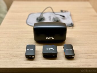 NOVÉ bezdrátové mikrofony Boya BOYAMIC - 4