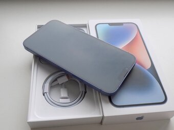 APPLE iPhone 14 Plus 128GB Blue - ZÁRUKA - TOP STAV - 4