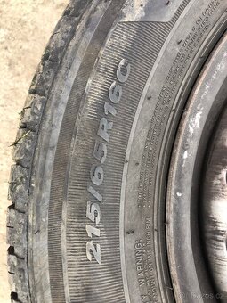 Letni sada 5x120 215/65 R16C Dot 0123 - 4