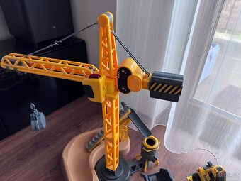 Sada jeřáb +auta na ovládání - 4