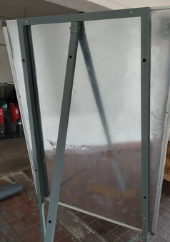 Flipchart – magnetická popisovací tabule 70×100x170 cm - 4