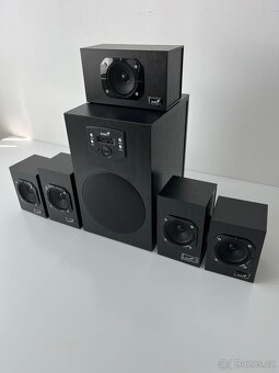 Genius SW-HF 5.1 4500 Ver. II, 5.1 Reproduktory, dřevěné - 4