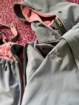 Bunda na nošení dětí softshellová s doplňky - 4