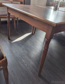 4x stoly do restaurace masiv - 4