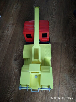 ITES IGRA CHEMOPLAST ŠKODA LIAZ autojeřáb retro hračka - 4