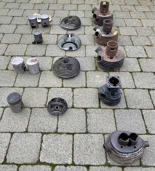 Jawa perak, Robot - válce a písty - 4