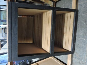 Teaková koupelnová skříň - 4